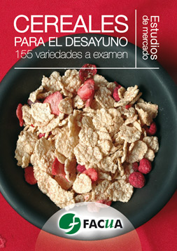 Portada del estudio sobre cereales para el desayuno elaborado por FACUA.