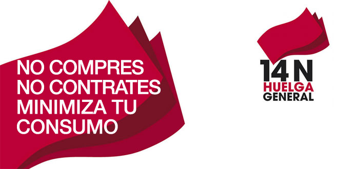Decálogo de FACUA para convertir el 14N en una huelga total Decálogo de FACUA para convertir el 14N en una huelga total