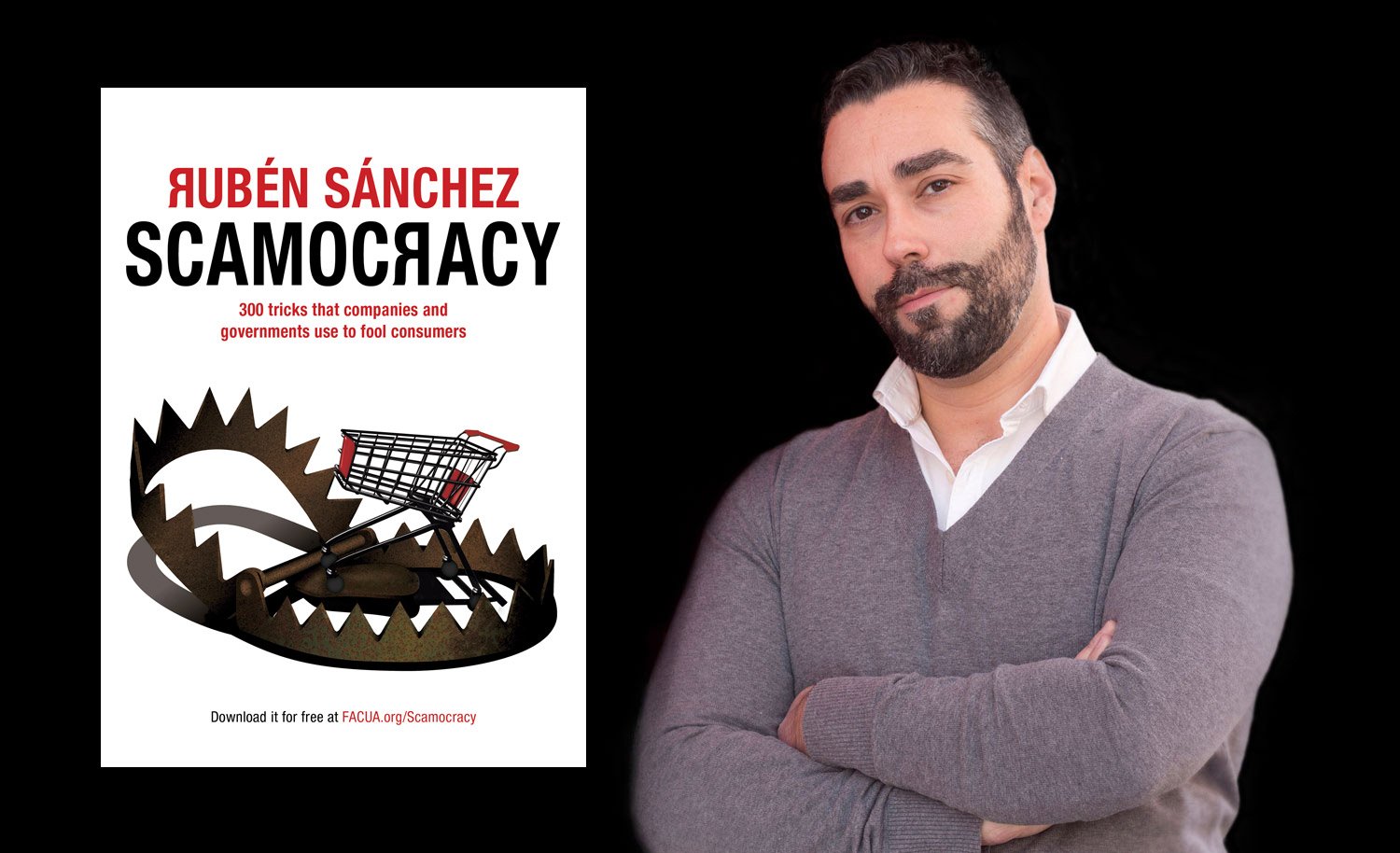 Scamocracy (Timocracia, in Spanish), Rubén Sánchez's new book, will be published in October, 21
