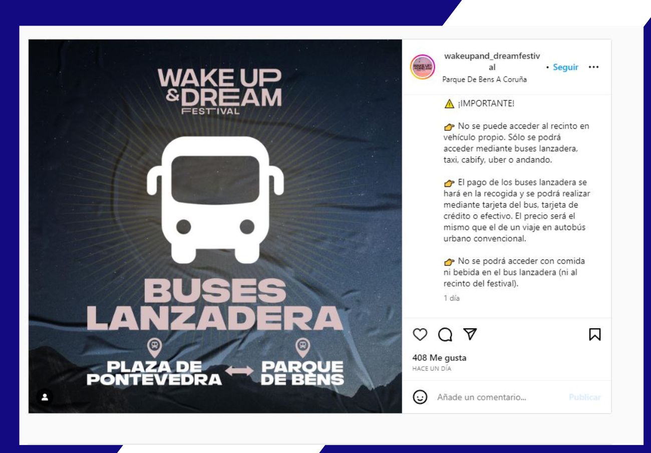FACUA Galicia denuncia al Wake Up & Dream Festival por impedir el acceso al recinto con comida y bebida