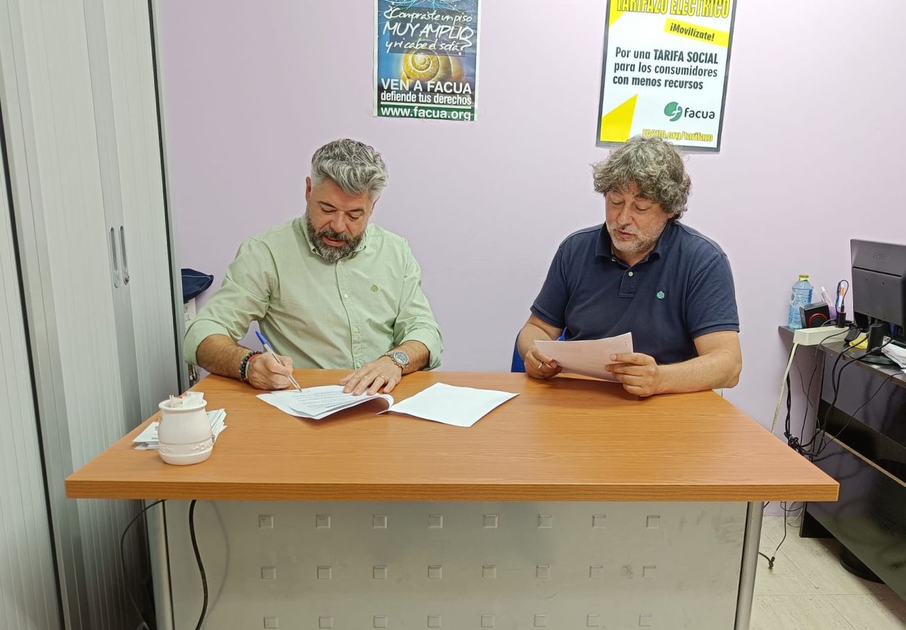 FACUA Galicia y CCOO renuevan su convenio de colaboración para defender a trabajadores y consumidores