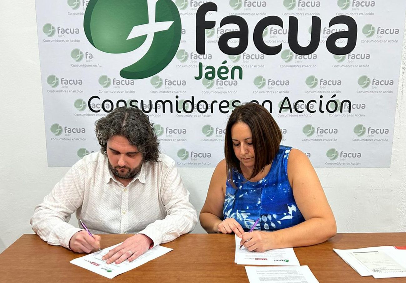FACUA Jaén y CCOO renuevan su convenio de colaboración para defender a trabajadores y consumidores