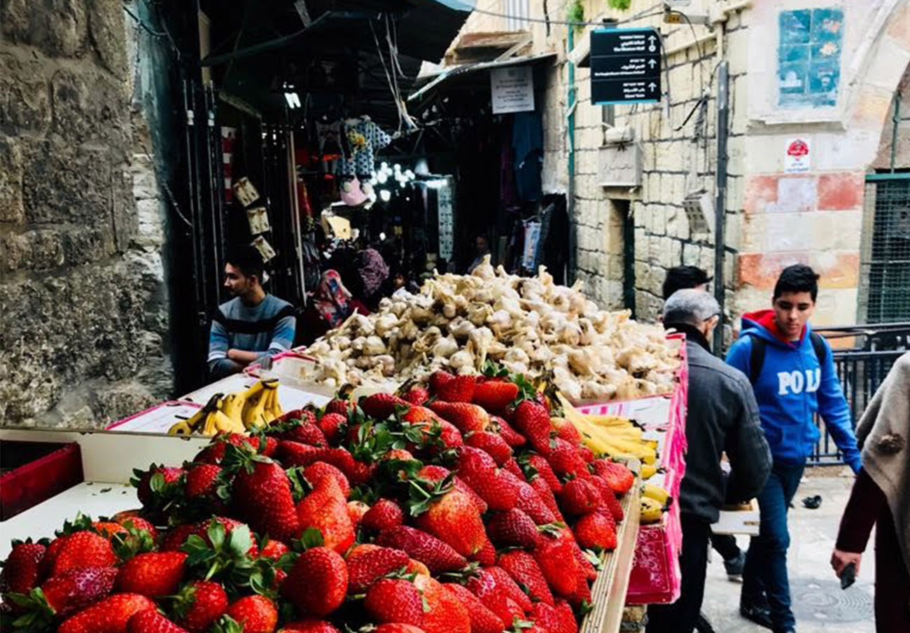 Mercado en Jerusalén. | Imagen: Jordi Castilla.