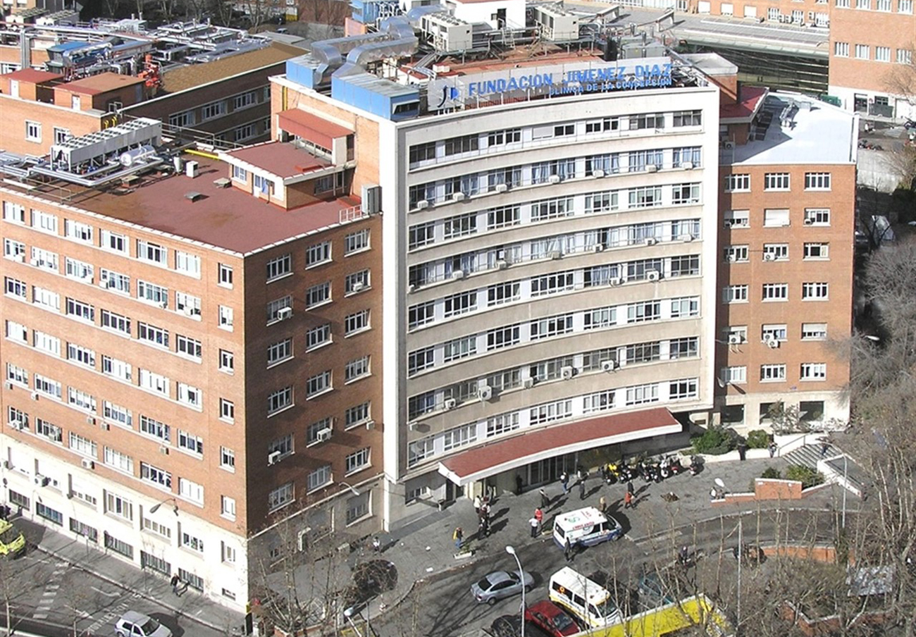 Hospital Universitario Fundación Jiménez Díaz. | Imagen: Comunidad de Madrid – Europa Press.
