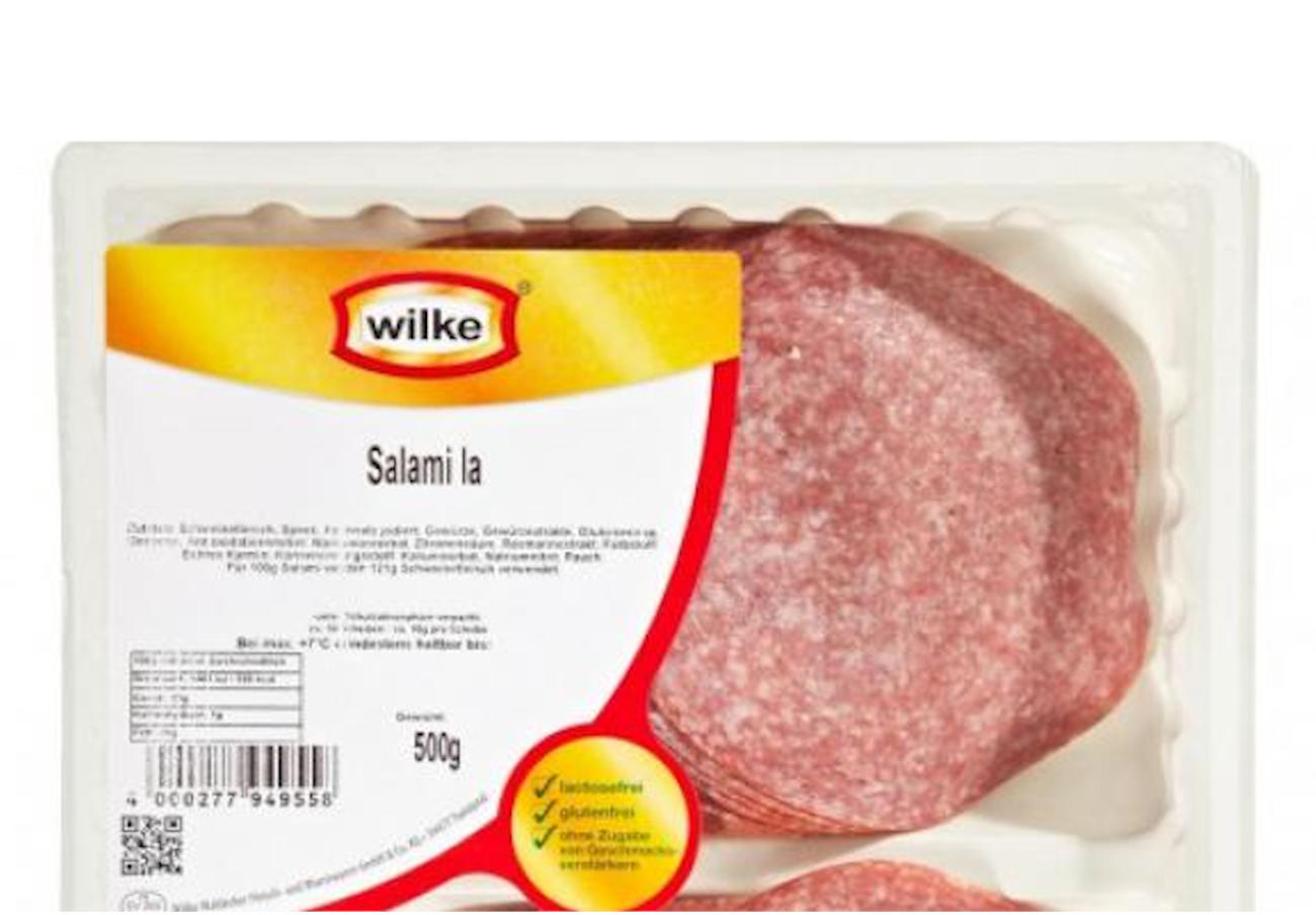 Sanidad ordena retirar los productos cárnicos de la empresa Wilke por un brote de Listeria en Alemania