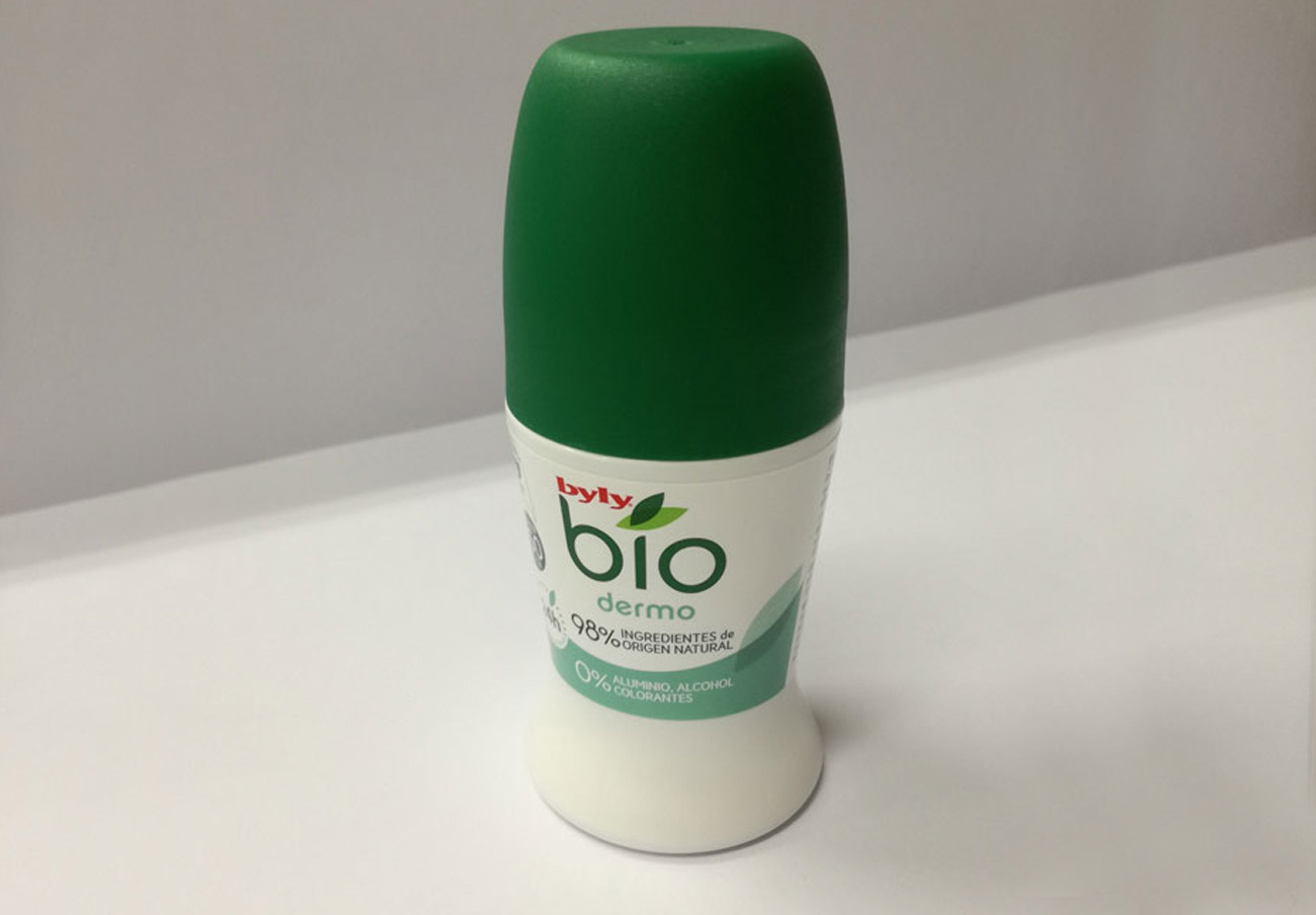 Ordenan la retirada de dos lotes del desodorante Byly Bio dermo roll-on por contaminación microbiológica