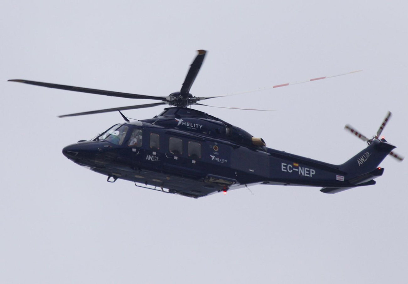 Ceuta abre expediente a una empresa de helicópteros que negó el viaje a un usuario por su "corpulencia"