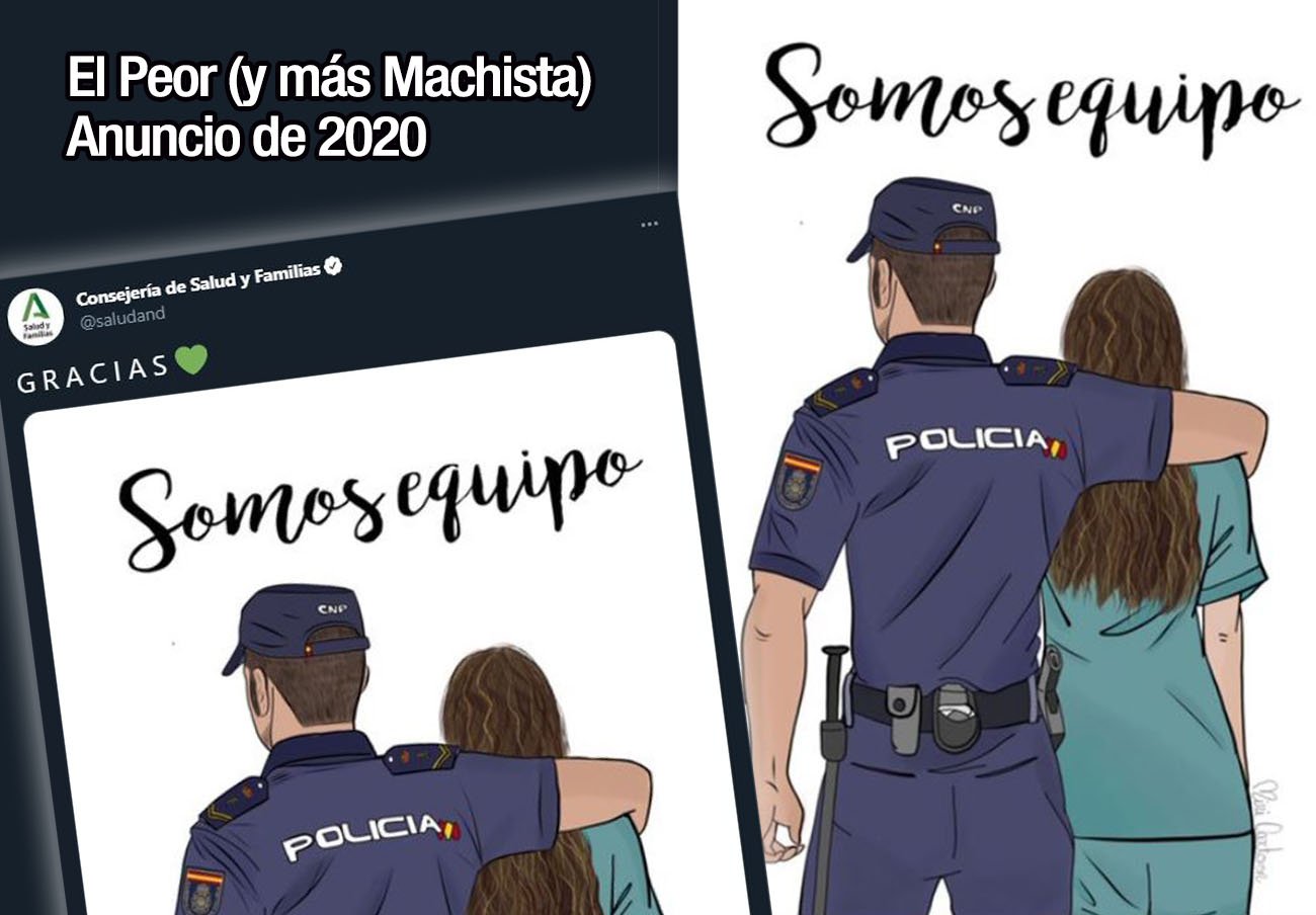 Los consumidores otorgan a la Junta de Andalucía el premio a El Peor (y más machista) Anuncio de 2020