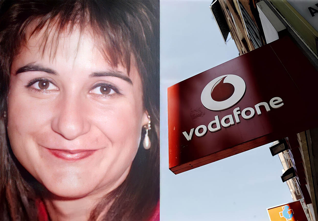 La socia de FACUA Euskadi María Mercedes Aparicio, a la que Vodafone rechazó ilegalmente el derecho a cancelar sin coste un alta en 14 días porque instaló la fibra.