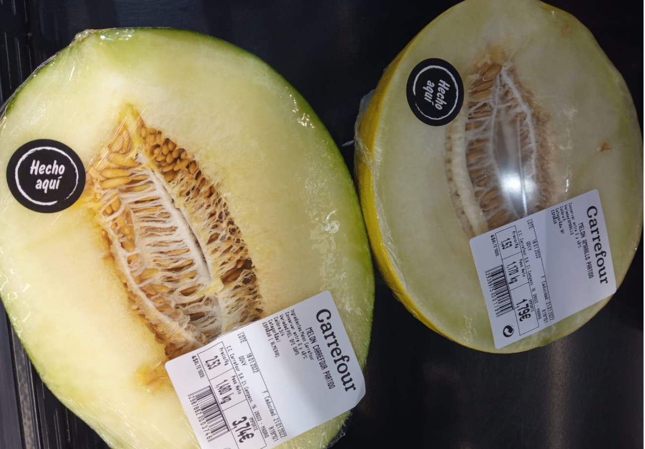 Carrefour reconoce irregularidades en la etiqueta de melones a los que atribuyó un falso "origen Almería"
