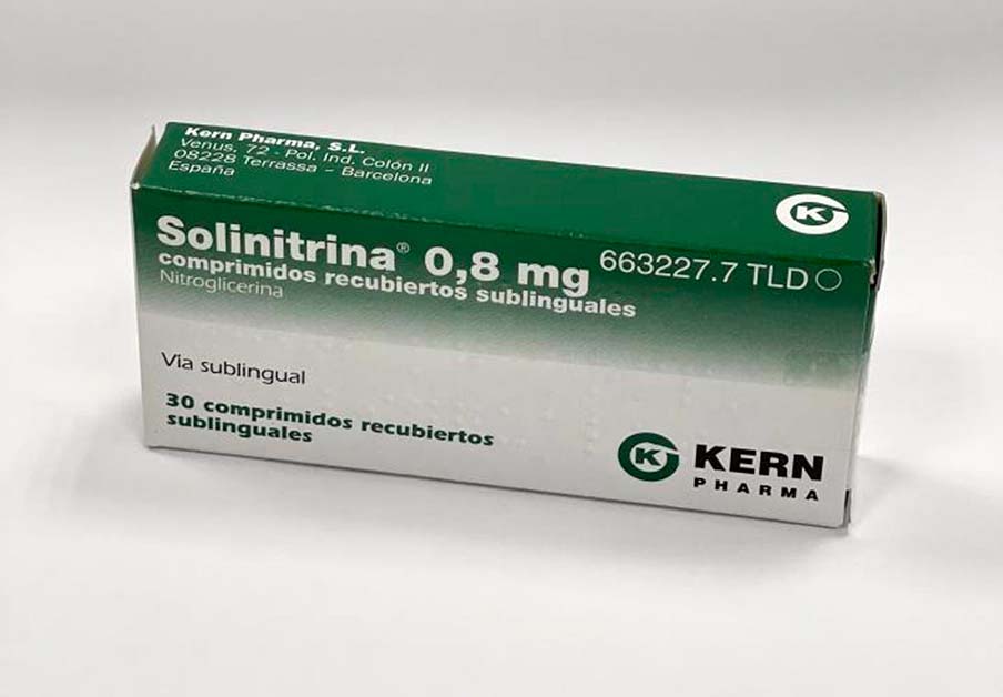 Retiran un lote del fármaco para tratar anginas de pecho Solinitrina por un resultado anómalo