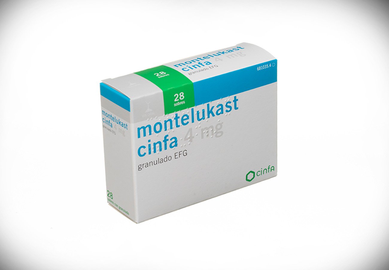 Ordenan la retirada de 4 lotes del fármaco contra el asma Montelukast Cinfa por impurezas desconocidas
