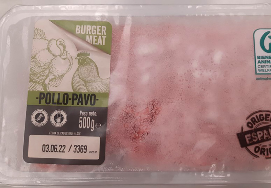 Consumo alerta de la presencia de 'Salmonella' en carne picada de pollo y pavo vendida en Lidl