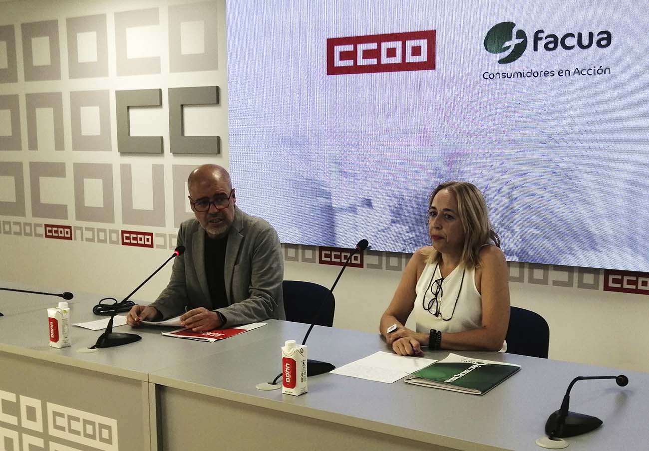 FACUA y CCOO firman un convenio de colaboración en defensa de los consumidores y los trabajadores