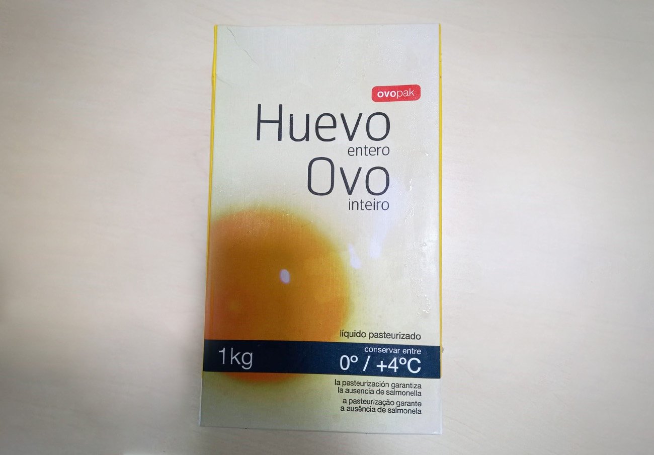 Alertan de la presencia de salmonela en un lote de huevo entero líquido pasteurizado marca Ovopak