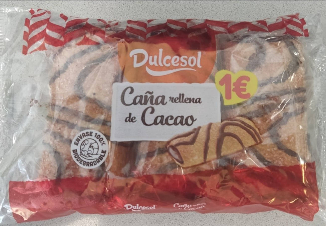 Retiran varios lotes de cañas de cacao Dulcesol por contener trazas de leche no declaradas en la etiqueta