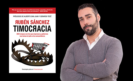'Timocracia', the new book by Rubén Sánchez, will be published 21 October
